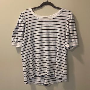 a.n.a. Striped Top XL
